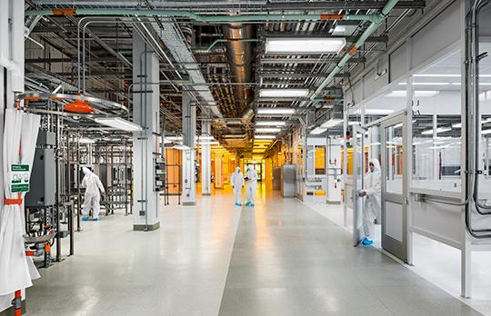 MIT.nano clean room (Courtesy Wilson Architects)