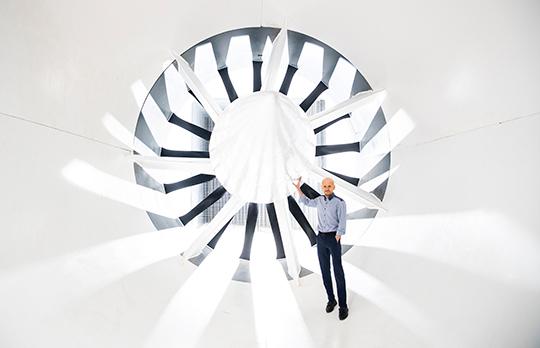 Wright Brothers Wind Tunnel fan (Adam Glanzman)